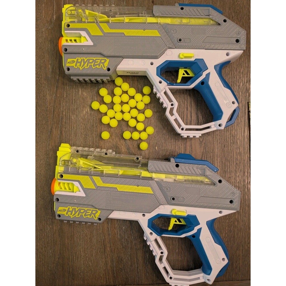 Nerf Hyper Seige With hopper And Balls